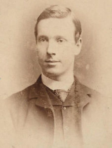 Victorian portrait photograph from 1885, example of private ephemera preserved in the Old Days archive