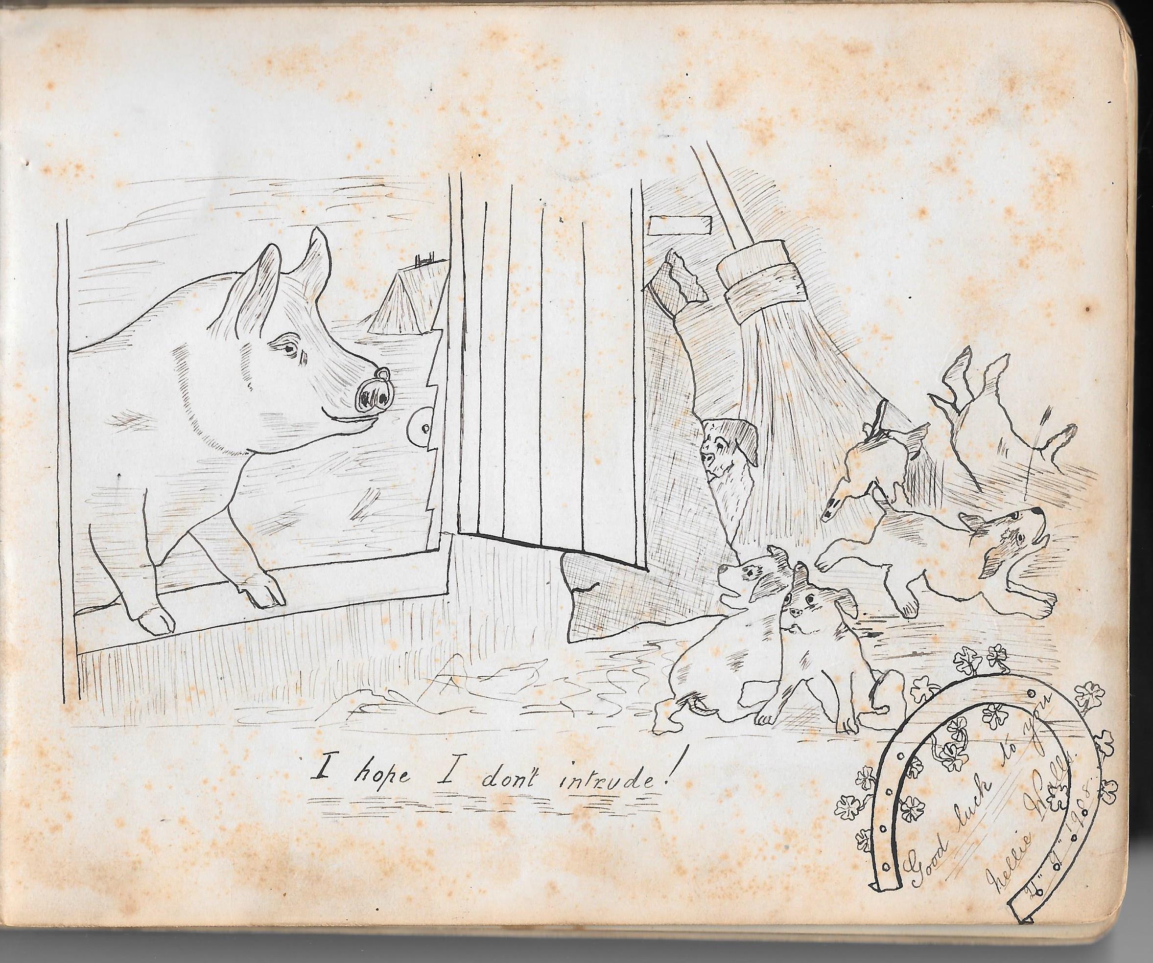 Emily Rourke Emily Rourke – Edwardian Art Album – Ian Waugh – Historic Collections