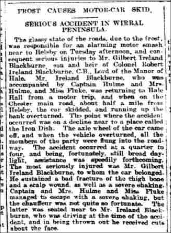 Gilbert Ireland Blackburne 1908 – Ian Waugh – Historic Collections