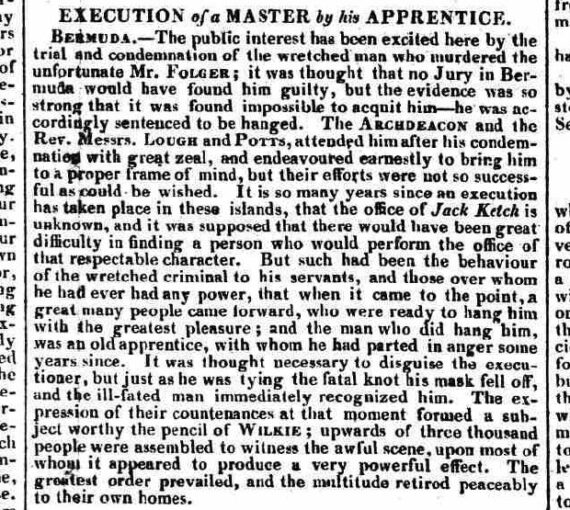 Master Executed by his Apprentice – 1826