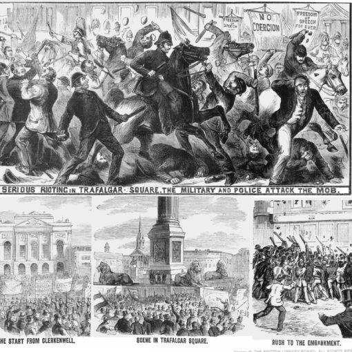 Riots in Trafalgar Square – November 1887